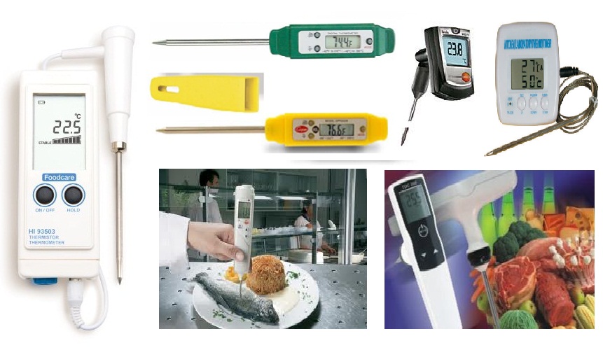Termometros para alimentos con sonda de penetracion